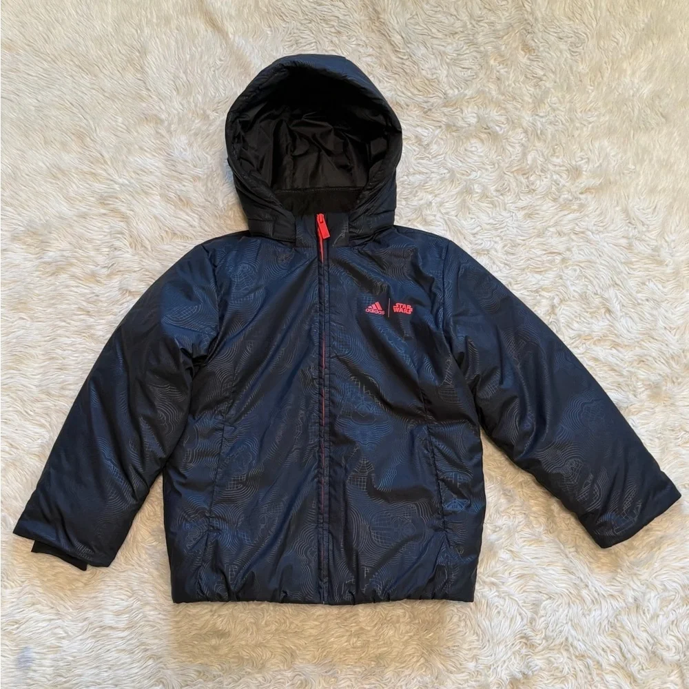 Adidas x Star Wars Dark Side Black Puffer - Size 7/8